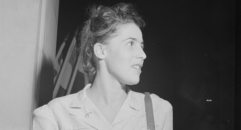 Washington, D.C. International youth assembly. Delegate from Poland. Sept, 1942.