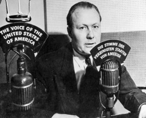 First Radio Broadcast of Future Voice of America