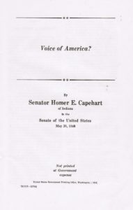 U.S. Senators Criticize VOA-NBC Broadcasts As “Baloney,” “Lies,” “Insults,” “Drivel,” “Nonsense,” “Falsehoods,” “Downright Tragedy.”