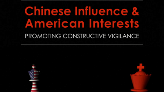 Chinese Influence and American Interests Study by Asia Society and Hoover Institution, 2018.