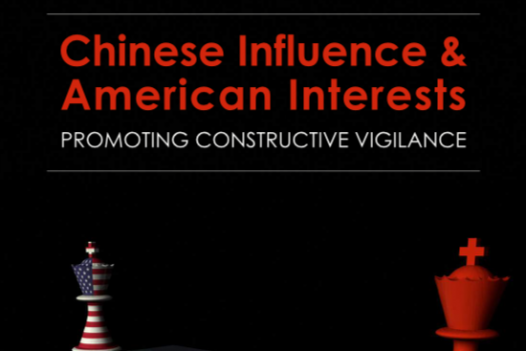 Chinese Influence and American Interests Study by Asia Society and Hoover Institution, 2018.