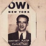 Konstanty Broel Plater OWI Personnel Record Card Photo