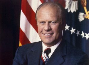 President Ford Signs The VOA Charter