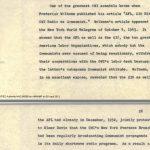 Former Office of War Information (OWI) journalist Julius Epstein explaining how the AFL and the CIO American labor federations broke their cooperation with the Voice of America because of communist influence over VOA broadcasts.