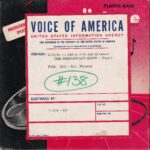 Original VOA tape box for the June 19, 1961 Breakfast Show broadcast, preserved in the Cold War Radio Museum collection.